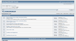 Desktop Screenshot of forums.devside.net
