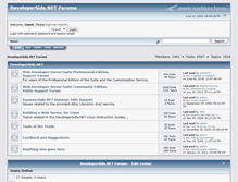 Tablet Screenshot of forums.devside.net